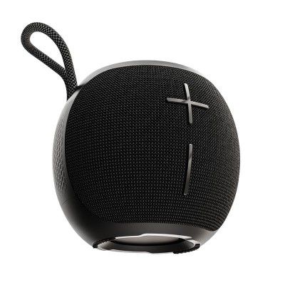 GOBOULT Bassbox Q10 Bluetooth 10W Speaker (18H Playtime, Type-C, AUX/TF/USB, BT 5.4, Dual Radiator, Portable, Pure Black)