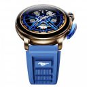 GOBOULT Mustang Racer Smart Watch 1.43'' AMOLED Display, Rotating Bezel, BT Calling (Apex Blue)...