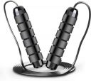 GOCART New High Quality Jump Rope With Comfortable Handles - For Any Skill Level Freestyle Skipping Rope  (Black, Length: 350 cm)...