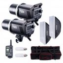 GODOX MS200 Studio Light Kit 200Ws GN53 5600K | (MS200 Kit)...