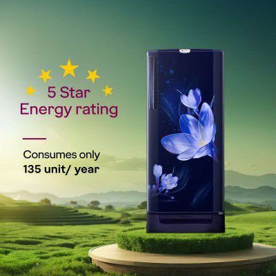 Godrej 185 L Direct Cool Single Door 5 Star Refrigerator (Marine blue, RD 195EN TDI MN BL)