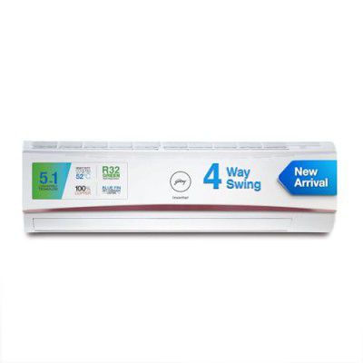 Godrej 2 Ton 5 Star 5-In-1 Convertible Cooling Inverter Split EI 24LINV5R32-WWR AC