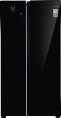 [Extra Rs 11000 Off] Godrej 564 L Frost Free Side by Side Refrigerator (RS EONVELVET 579 RFD GL BK)