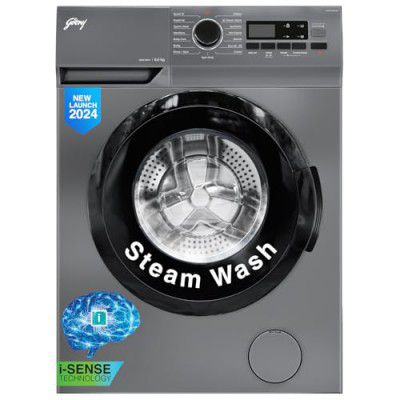[Extra Rs.2750 OFF] Godrej 6 Kg 5 Star Eco-Wash Fully-Automatic Front Load Washing Machine (WFEON ARG 6010 5 FEBT SLSR)