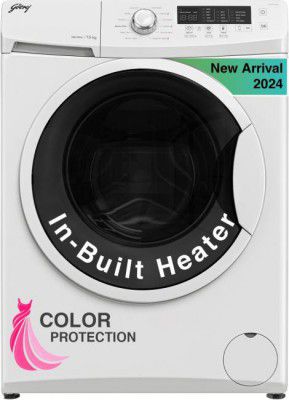 Godrej 7 kg FabriSafe Drum, Fully, I-Sense Technology for Automatic One Touch Wash Fully Automatic Front Load Washing Machine (WFEON CRS 7010 5 0 FKEDM GLWH)
