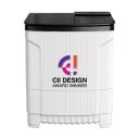 Godrej 8 Kg 5 Star Tri-Roto Scrub Pulsator Semi-Automatic Top Load Washing Machine Appliance (WSEDGE ULT 80 5.0 DB2M CSBK, Crystal Black)...