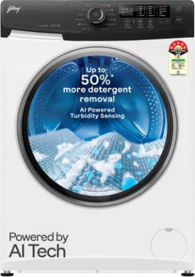 Godrej 9 kg with AI Tech Fully Automatic Front Load Washing Machine (WFEON ZUS 9014 5.0 IDCRM GLWH)