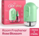 Godrej Aer Plug - Rose Blossom Refill Device + 2 Refills Electric Air Freshener (3 x 13.33 ml)...