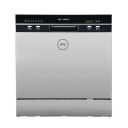Godrej Eon Dishwasher | 8 Place Setting Counter-Top | (DWT EON MGNS 8C NF SKSL, Silky Silver)...