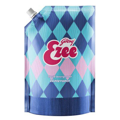 Godrej Ezee Liquid Detergent for Semi-automatic and Top Load Washing - 3.2 kgs Pouch, for Winter Wear