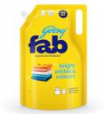 Godrej Fab Liquid Detergent Refill Pouch for Machine & Hand Wash - 1kg...