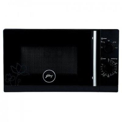 Godrej GMX 20SA2 BLM 20L Solo Microwave Oven with Powder Coated Cavity (Black)