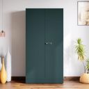 GODREJ INTERIO Almirah Auraline Men Basic 2-Door Steel Almirah, Cupboard for Clothes (Textured Azure Blue), 1-Year Warranty, 3 Shelves, 1 Drawer...