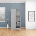 [Extra RS 6500 OFF] GODREJ INTERIO Almirah Slimline 2-Door Steel Almirah, Cupboard for Clothes (Royal Ivory), 1-Year Warranty, 2 Shelves...