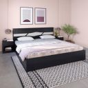 GODREJ INTERIO Bed, Arcadia V2 King Size Engineered Wood Bed with Half Hydraulic Storage, 1-Year Warranty, Colarain, Particle Board...