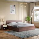 GODREJ INTERIO Bed, EWA King Size Engineered Wood Bed with Box Storage, 1-Year Warranty, Brown, Particle Board...