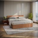 GODREJ INTERIO Bed, Juno Queen Size Engineered Wood Bed with Box Storage...