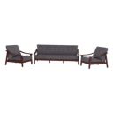 GODREJ INTERIO Congo 5-Seater Fabric Sofa (1-Year Warranty, Fabric, Dark Brown)...