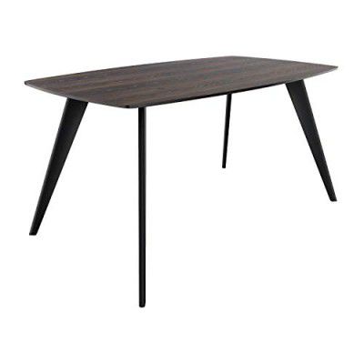 GODREJ INTERIO Duet 6-Seater Rubber Wood Rectangular Dining Table (1-Year Warranty, Wooden)