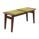 GODREJ INTERIO Lexi 2-Seater Fabric Dining Bench (1-Year Warranty, Citrus Green)...