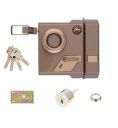 Godrej Locking Solutions and Systems Altrix EXS 1CK Milano Bronze Padlock (3231-Inside Opening, Brown)...