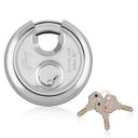 Godrej Locks I Duralock Ultra XL+ I 3 Keys I Duralock for Main Door I Gate Lock I Lock for, Shops & Offices I Corrosion Resistant Shackle I Sliver Finish...