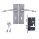 Godrej Mortise Lock I Mortise Handle Lock for Office & Internal Doors of Residential & Commercial Complex I 6 Lever ELC- 01 I Door Thickness Upto 25mm to 45mm...