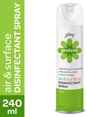 Godrej Protekt air & surface Disinfectant Spray (240 ml)