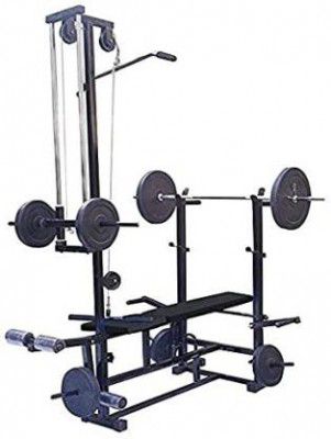 GoFiTPrO 20 in 1 bench Double Support Black Multipurpose Fitness Bench