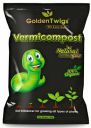 Golden Twigs Vermicompost - Pure Worm castings, 100% Organic Natural Fertilizer - 1kg Vermicompost...