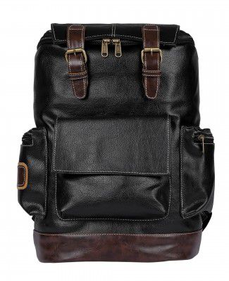 GOLDLINE Stylish 22L Leather Backpack