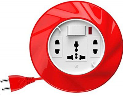 Goldmedal 240V Twister 2-Pin 5M Cable Extension Cords (White And Red)