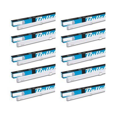 Goldmedal Bullet 24W LED Batten - Cool Daylight (6500K) | Pack of 10| 2400 Lumens for 24W | for Domestic Use | Easy Installation | Dimension: 1140X24.5X36mm