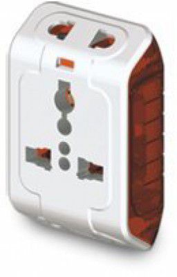 Goldmedal Curve Plus 202042 Plastic Spice 3-Pin Universal Travel Adaptor