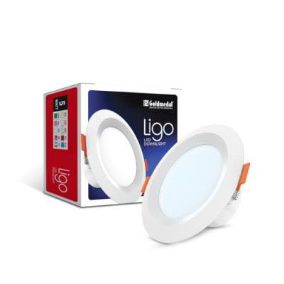 Goldmedal LIGO 5W LED Round with 3-inch Concealed Junction Box Downlight