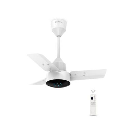 Goldmedal Opus BLDC 600mm BEE Certified 4 Star Rated Power Saving Decorative Ceiling Fan | Remote Control |Noiseless Operation | Pack of 1 (Snow White)