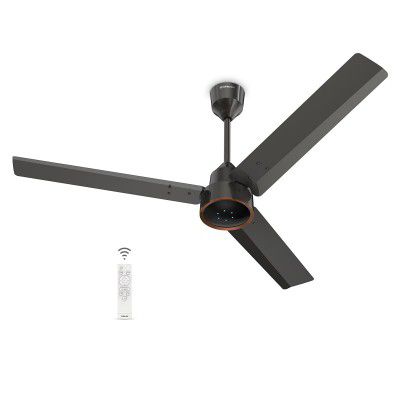 Goldmedal ORYZO BLDC 1200mm BEE Certified 5 Star Rated Ceiling Fan | Remote Control | (Granite Grey)