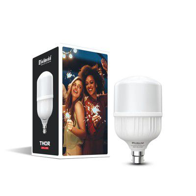 Goldmedal Thor 30W B22 Base LED Bulb – Cool Daylight (6500k) | Energy Efficient | 230 Degree Light Coverage | Surge Protection up to 4KV | Rated Life 15000 Hrs | for Home & Office |Pack of 1