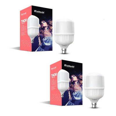 Goldmedal Thor 30W B22 Base LED Bulb for Home & Office | Cool Daylight (6500K) |Pack of 2