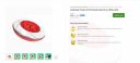 Goldmedal Twister 2-Pin Extension Reel (5 m, White, Red)...