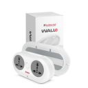 Goldmedal Wall-E- Travel Adaptor with Mobile Stand - White...