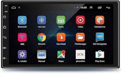 GoMechanic 7 Full HD Car Multimedia Player 2GB/32GB Car Stereo  (Double Din)
