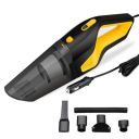GoMechanic Car Vacuum Cleaner - Portable 2 in 1 Wet & Dry Cleaner (Neutron 6000, Black & Yellow)...