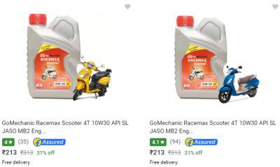 Gomechanic Engine Oil @ Minimum 30% Off