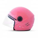 GoMechanic- Instinct Series- Delta, Open Face Helmet with Clear Visor Motorbike Helmet for Men & Women- (Medium, 580MM)...