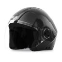 GoMechanic- Instinct Series- Delta, Open Face Helmet with Clear Visor Motorbike Helmet for Men & Women- (Medium, 580MM)...