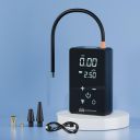 GoMechanic Wireless Tyre Inflator for Car & Bike |150 PSI |3000 mAh Battery | Air Pump with Full LCD Touch Screen...