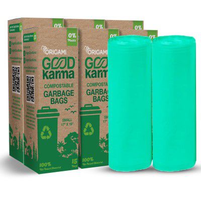 Good Karma Compostable & Eco Friendly Garbage Bags for Dustbin