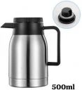 GOOD TO GREAT CREATION Thermosteel Omega 500 ml Flask (Pack of 1, Silver, Steel) 500 ml Flask  (Pack of 1, Steel/Chrome, Black, Steel)...
