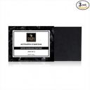 Good Vibes Activated Charcoal Detox Handmade Soap Bar (Pack of 3) - 100g x 3...